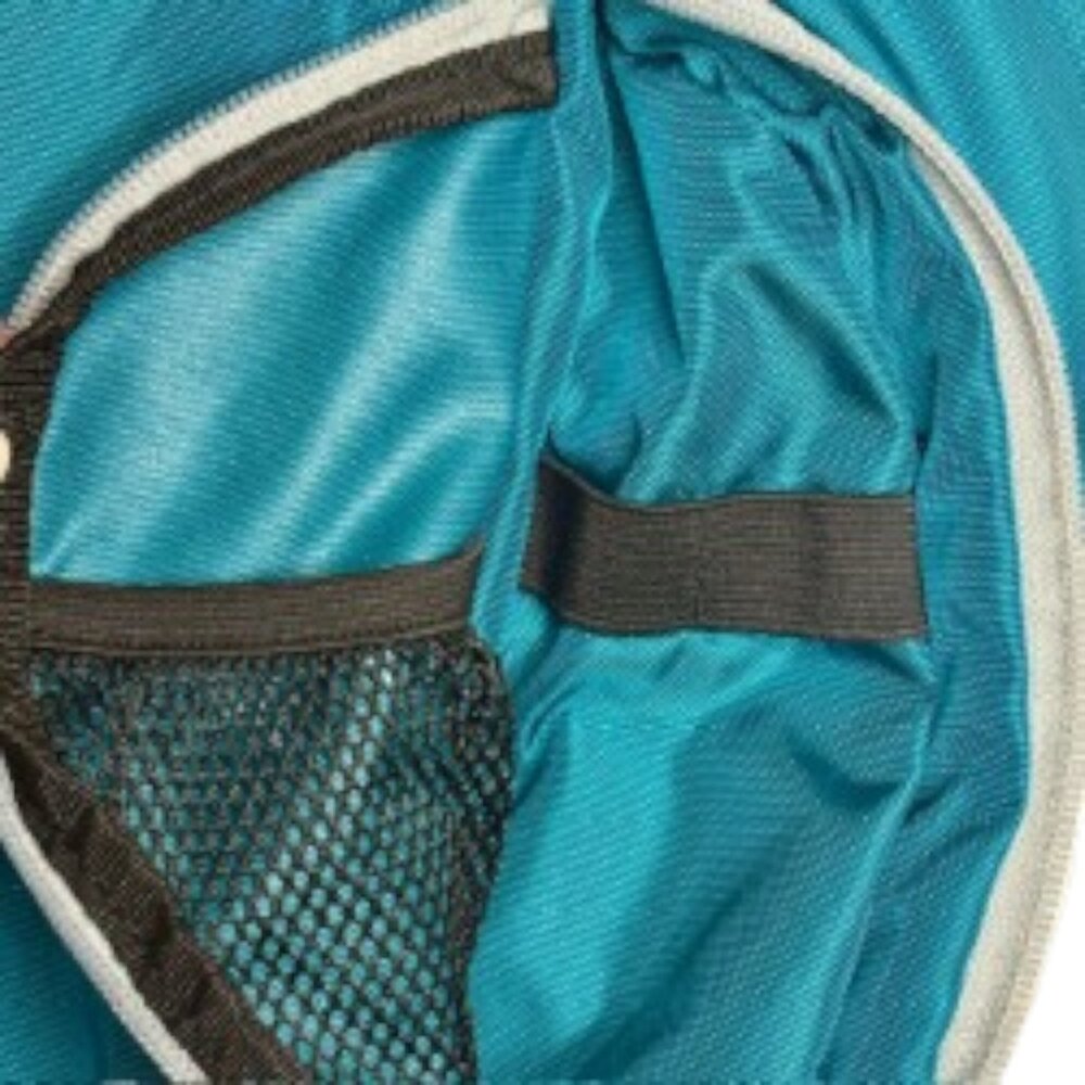 L.L. Bean Unisex Travel Toiletry Organizer - Turquoise - L - 12½"H x 11½"W x 4" - Picture 8 of 11